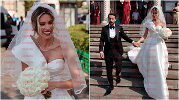 Singura tradiție pe care Dani Oțil și Gabriela Prisăcariu au respectat-o la nuntă. Abia acum a dezvăluit soția prezentatorului de la Antena 1: „Am fost luată pe sus!”
