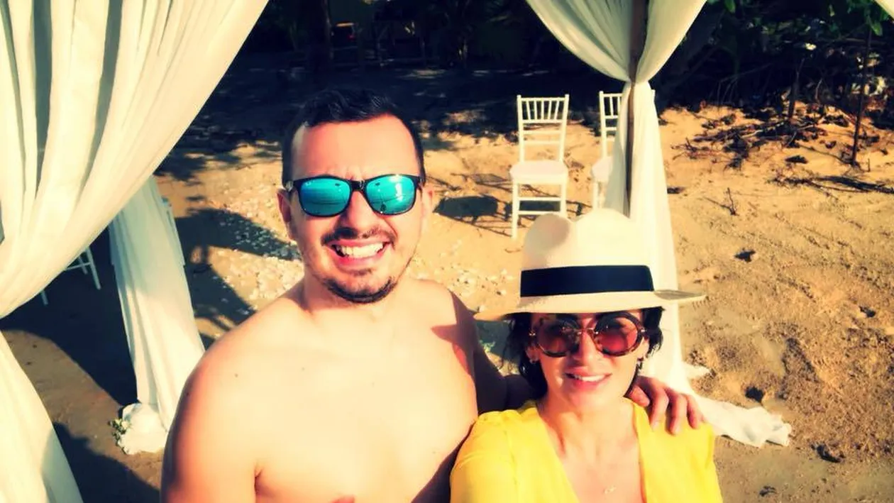 La 42 de ani, Mara Bănică a pozat sexy în costum de baie! Cum au fost surprinşi vedeta şi logodnicul său