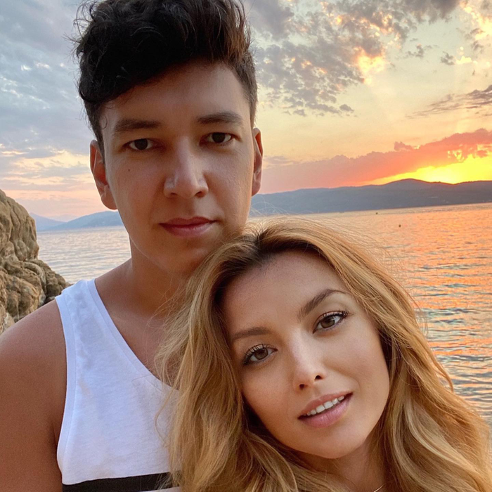 Elena Gheorghe și soțul ei