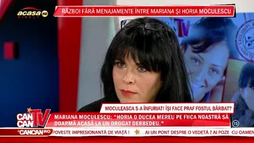 Mariana il acuza pe Horia Moculescu ca a inselat-o cu cea mai buna prietena: Aveam copil mic la san si a venit cu boli de la ea