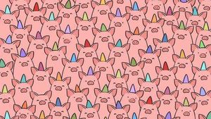 Test pentru genii | Aveți doar 9 secunde pentru a găsi cei 3 porci fără coif pe cap