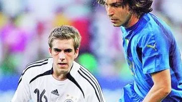 Capitanul Germaniei nu a uitat umilinta - Lahm cauta sa se razbune pe Pirlo de sase ani!