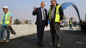 Sorin Oprescu face anuntul asteptat de toti soferii : "Speram ca intr-o luna jumatate Pasajul Mihai Bravu sa fie deschis!"