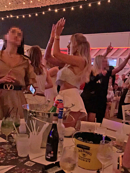 Mișcările senzuale ale Biancăi nu au rămas neobservate la LOFT Mamaia / (Sursa: CANCAN.RO)