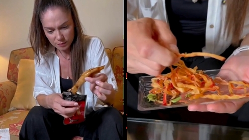Irina Fodor a MÂNCAT toate alimentele bizare cumpărate din Vietnam: „Mi-e un pic scârbuță, nu vă mint”