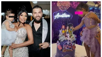 Tzancă Uraganu’ și Marymar, petrecere fabuloasă de ziua fetiței lor. Ce a ales Anastasia de pe tăviță, la ruperea turtei