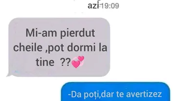 BANC | Mi-am pierdut cheile, pot dormi la tine?
