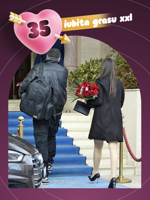 Bianca Drăgușanu, Cristina Pucean și Ramona Olaru, răsfățate peste măsură! Top 40 iubăreți cu brațele pline de flori, de Valentine’s Day