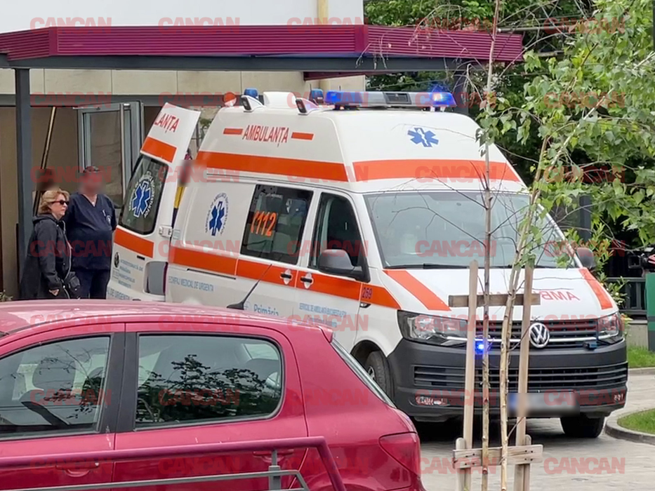 Ambulanța a ajuns la Spitalul Foișor