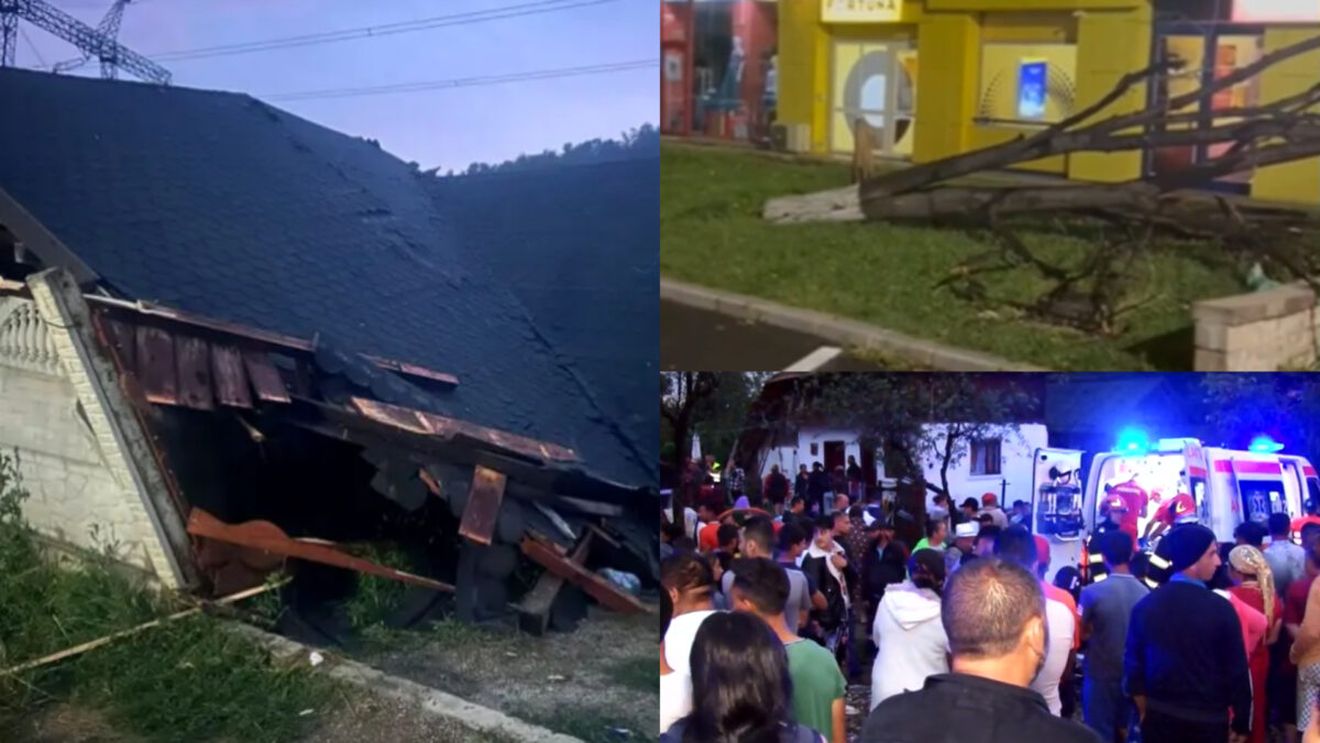România, LOVITĂ de furtuni: bilanțul victimelor. Un tânăr de doar 18 ani din Argeș a murit strivit de un acoperiș