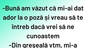 BANCUL ZILEI | "Din greșeală, vțm. Mi-a căzut zacuscă pe telefon"
