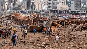 Sfâșietor! Mărturia unei românce din Liban după explozia uriașă care a devastat capitala Beirut: „Un etaj pur și simplu s-a prăbușit”