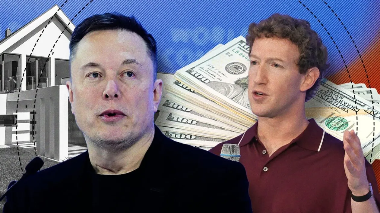 De ce și-au luat Elon Musk și Mark Zuckerberg vile de milioane de dolari prin credit ipotecar. Specialiștii spun că ideea ar putea fi una foarte bună
