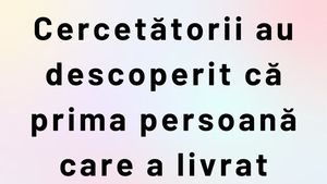 Bancul sfârșitului de săptămână | Prima persoană care a livrat mâncare