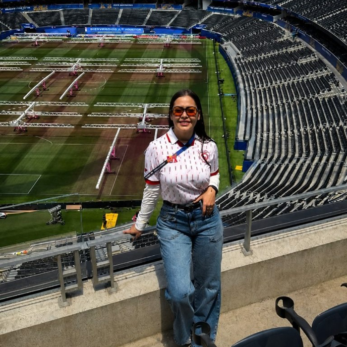 Ce face acum Larissa Riquelme, tânăra virală de la Campionatului Mondial din 2010. Sursa foto: Instagram