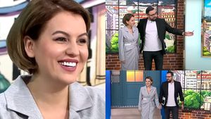 Lecție de modestie! Cum a apărut Romina Gingașu, în emisiunea lui Cătălin Măruță de la Pro TV. Ținuta nu a costat mai mult de 500 de lei