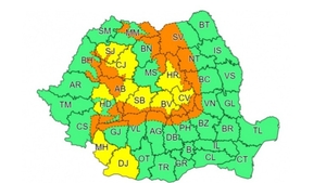 ANM avertizează. Este cod galben în România. Care sunt zonele vizate