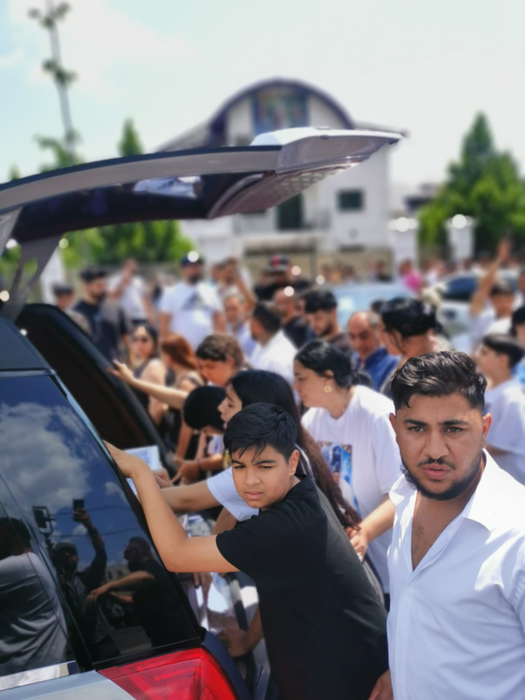 Ciprian Pian, condus pe ultimul drum! Imaginile durerii în 100 de fotografii