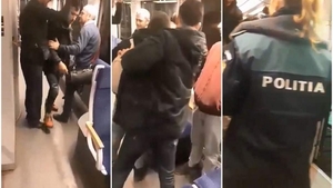 Trei imigranți au terorizat călătorii din trenul Timișoara – Baia Mare