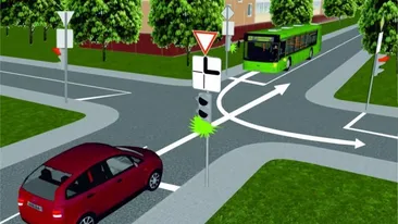 Este greșeala pe care toți șoferii o fac! Cine trece primul prin intersecție? FOTO