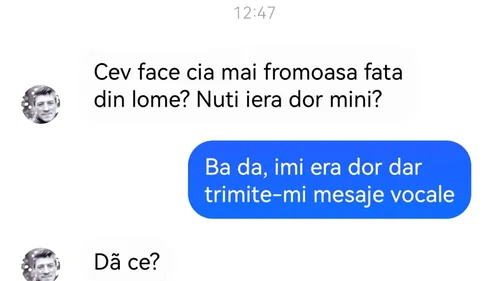 Bancul începutului de martie | Nuți iera dor mini?