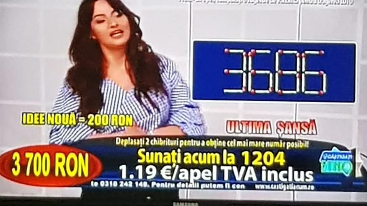 Au reapărut jocurile cu suprataxă la TV. Adela Lupșe poate striga din nou: ”Vreau să sune telefonul!”