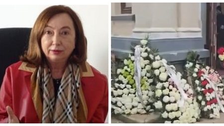 Rodica Stănoiu, înmormântare stranie. Colinde în loc de veșnica pomenire