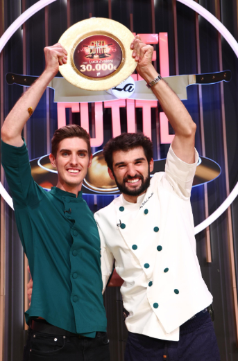 Luca Zvaleni a câștigat Chefi la cuțite, sezonul 16/ sursă foto: Antena 1
