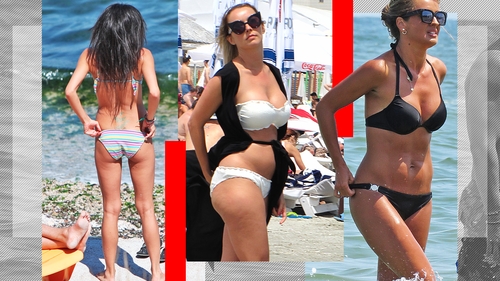 Top sexy-vedete de la noi, care au greșit mărimea slipului. Fanii de pe plajă au crezut că nu văd bine