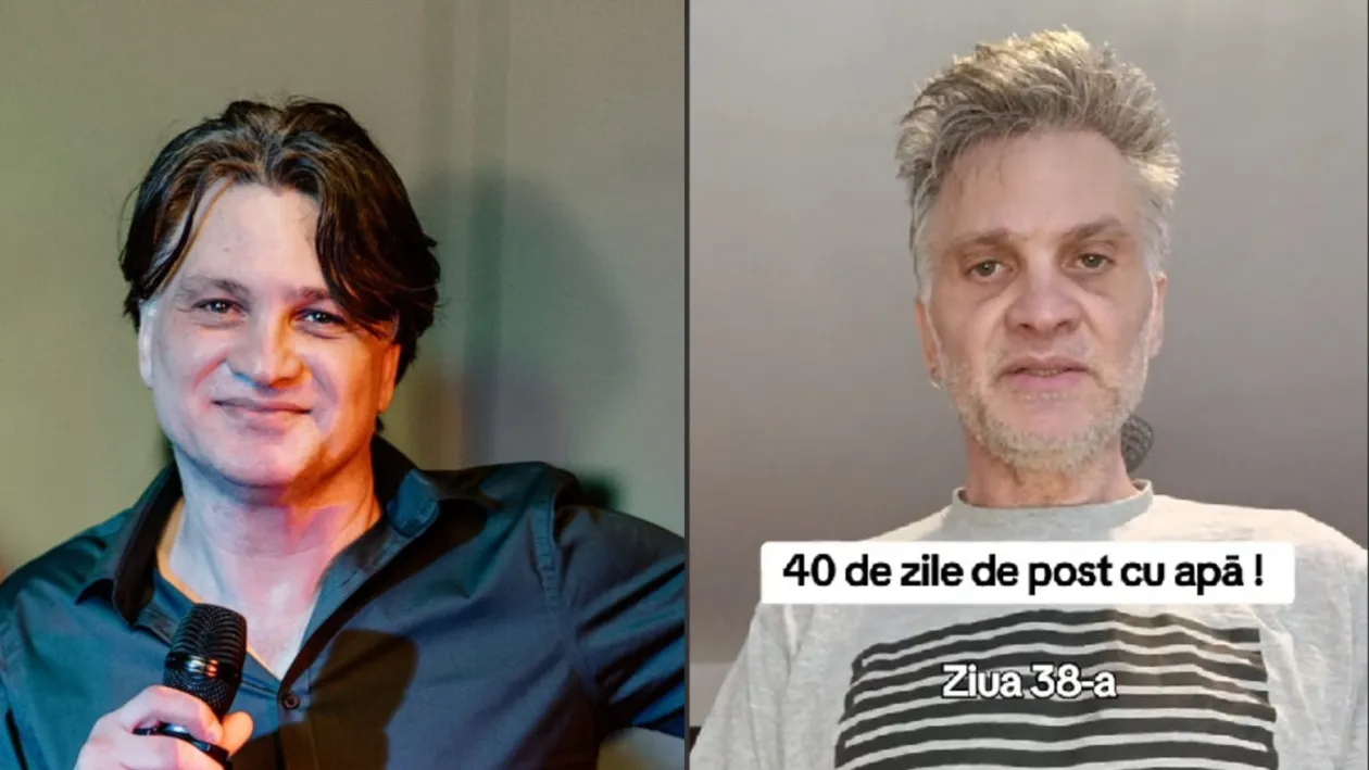 Mihai Onilă, desfigurat după 40 de zile de post! Fondatorul trupei Axxa a ajuns de nerecunoscut după ce a băut doar apă