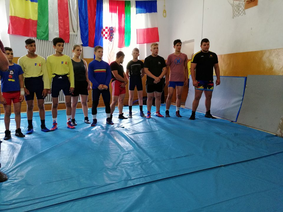 Antrenamentele de la centrul olimpic