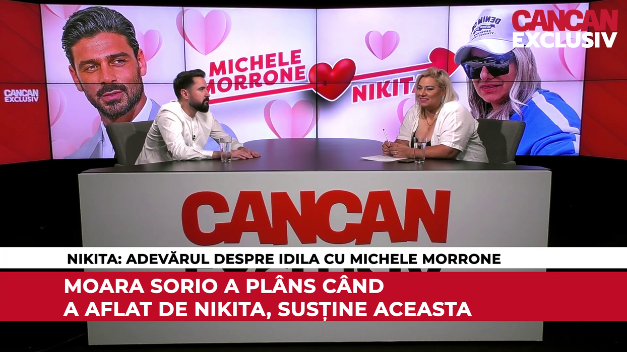 Interviul integral, în care Nikita vorbește despre Michele Morrone, poate fi accesat pe canalul de YouTube "@Cancanoficial" (Foto: captură video)