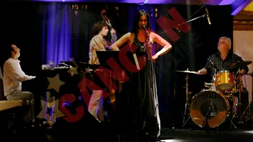 Aylin Cadar a cantat jazz pe scena Palatului Ghika!