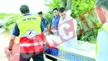 Copii romani arsi de vii in Italia