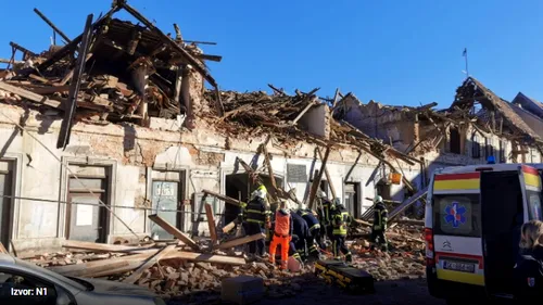 Croația, lovită de un cutremur puternic. Seismul cu magnitudinea de peste 6 s-a simțit și în Italia