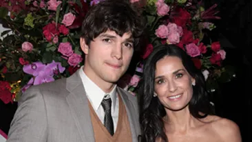 Demi Moore, geloasa ca Ashton Kutcher flirteaza pe platourile de filmare!