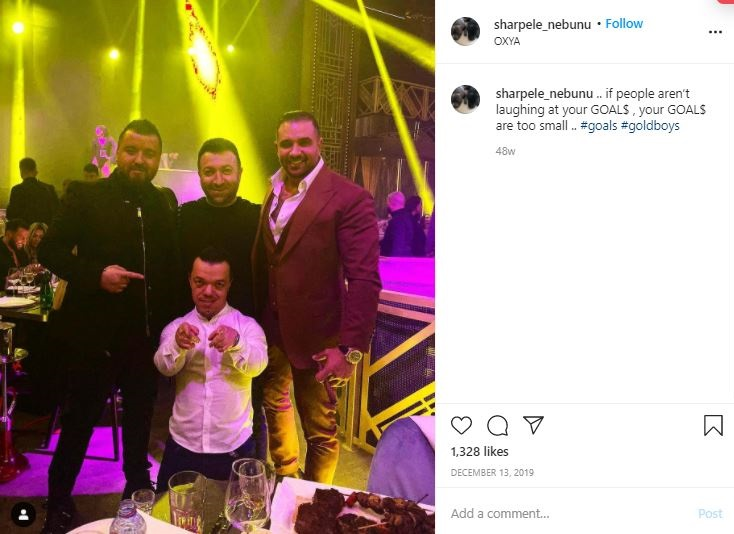 “Sharpele Nebunu”, unul dintre “greii” lumii interlope clujene, este cel l-a denunțat pe Alex Bodi, deși s-au avut ca frații până să-i probeze DIICOT-ul © Instagram