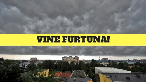 Bucureștenii, avertizați prin sistemul RO-ALERT de codul portocaliu de vijelii