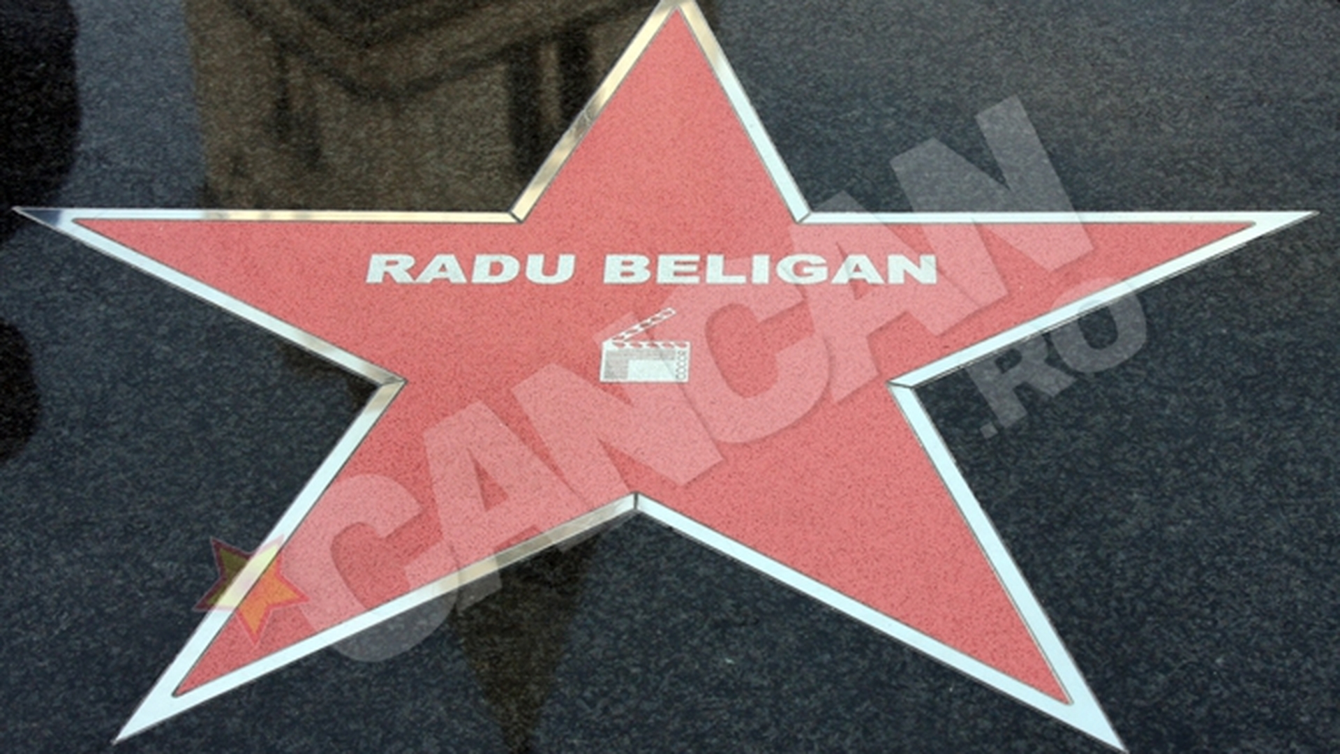 Radu Beligan a primit o stea pe Bulevardul celebritatilor din Bucuresti