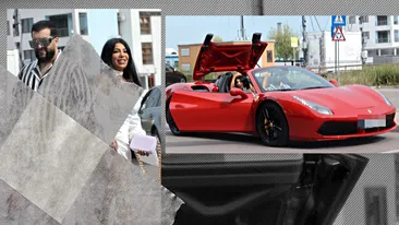 Tzancă Uraganu i-a rupt pe toți cu Ferrari-ul și bruneta din dotare! Cum și-a făcut intrarea manelistul la nunta lui Florin Salam