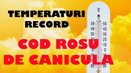 Cod roșu de caniculă în România. 40.8 grade Celsius - cea mai călduroasă lună mai din istoria țării noastre