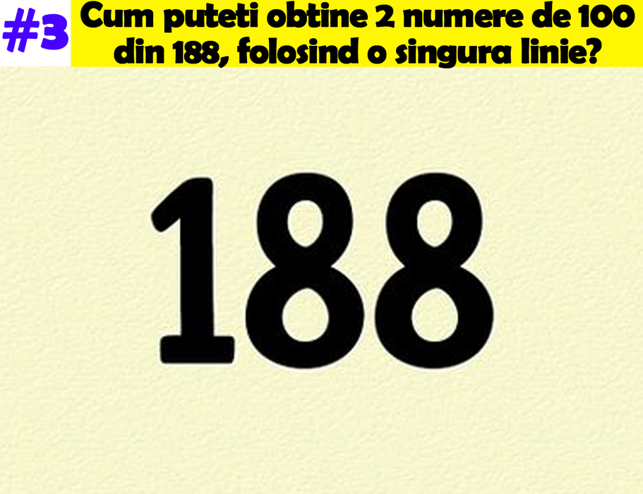 Test de inteligență superioară pentru cei cu IQ peste 130 | Prima întrebare: Ce greșeală e în poza asta?
