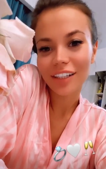 Denisa Hodișan i-a pregătit o cină romantică lui Flick