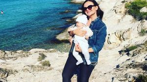 Fetiţa lui Mădălin Ionescu a văzut pentru prima dată marea! Ce au făcut părinţii pentru micuţa Petra