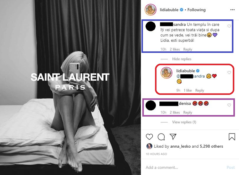 Lidia Buble, pozată complet goală! Ce mesaj revoltător i-a lăsat un internaut și cum a reacționat artista