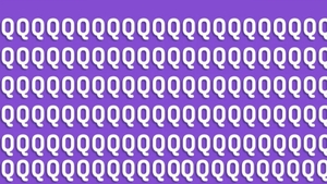 TEST IQ | Nu toate literele din imagine sunt "Q". Depistați "intrusul"!