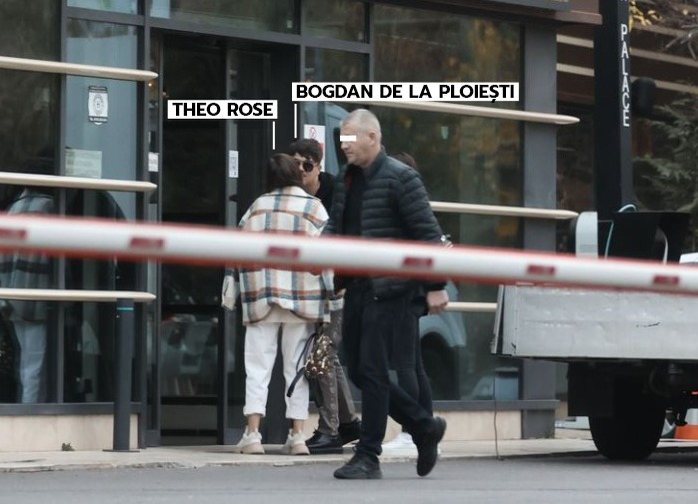 Theo Rose și Bogdan de la Ploiești se salută (Foto: CANCAN.RO)