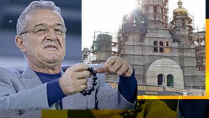 Câți bani a investit Gigi Becali în catedrala pe care a ridicat-o în Pipera - Voluntari. "Foiță de aur, vitralii..."