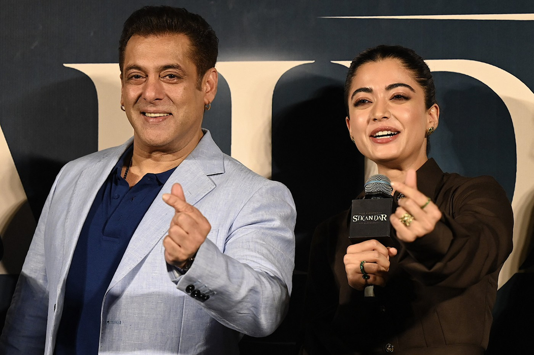 Salman Khan si Rashmika Mandanna. Foto: Profimedia
