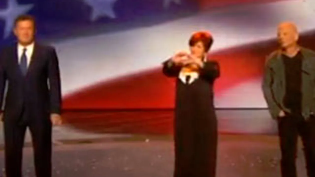 O romanca a imbracat-o pe Sharon Osbourne la America's Got Talent!